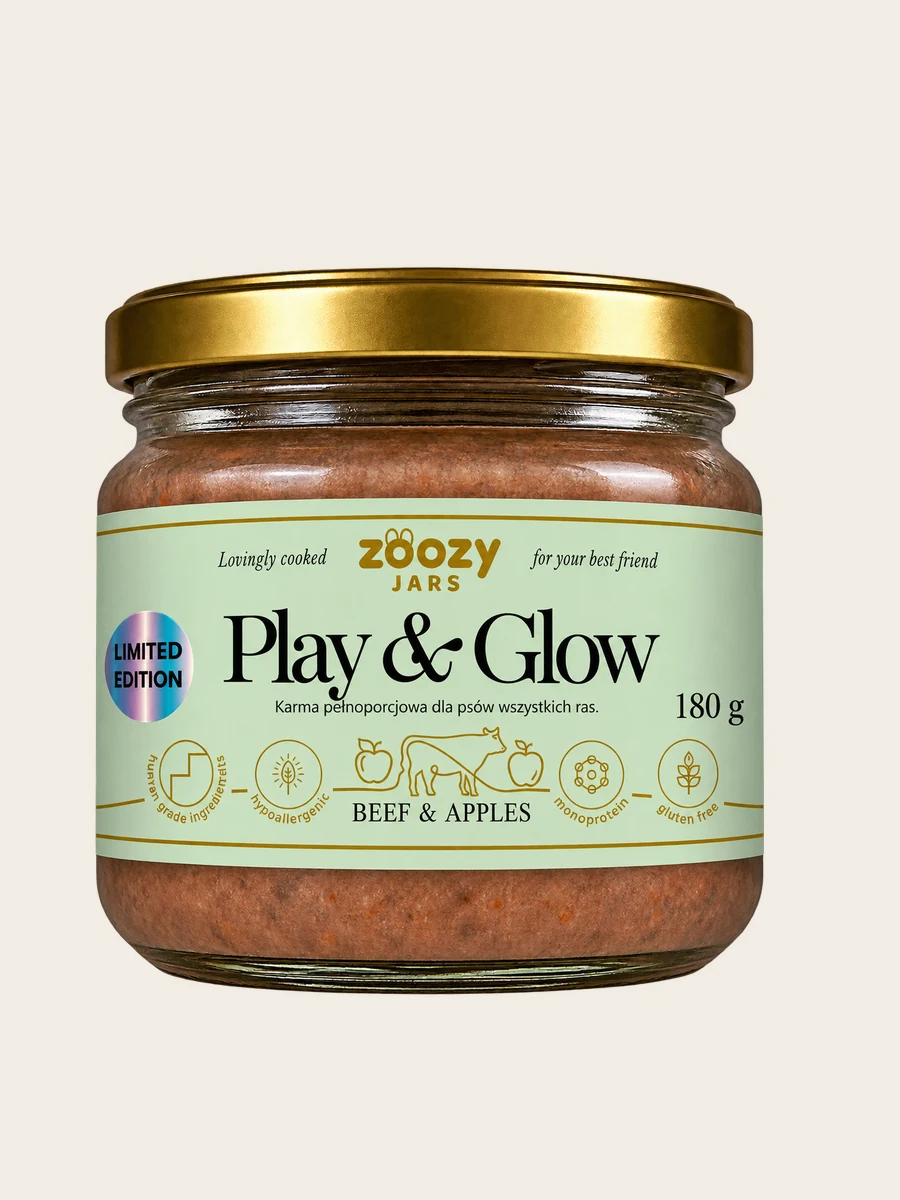 Zoozy Jars — Play & Glow
(Beef & Apples)